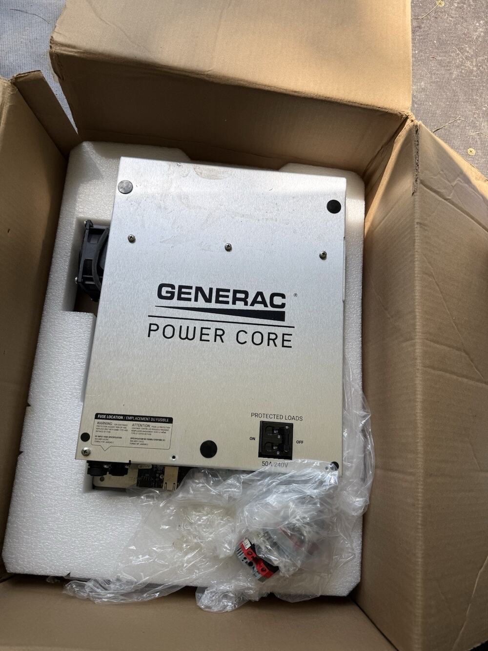 Generac APKE00062 Power Core Inverter Module XVT076A03 50A 240V In Box Untested